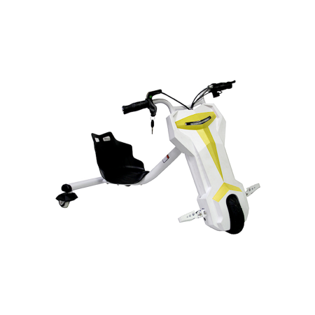 CRAZY BIKE WHITE-YELLOW