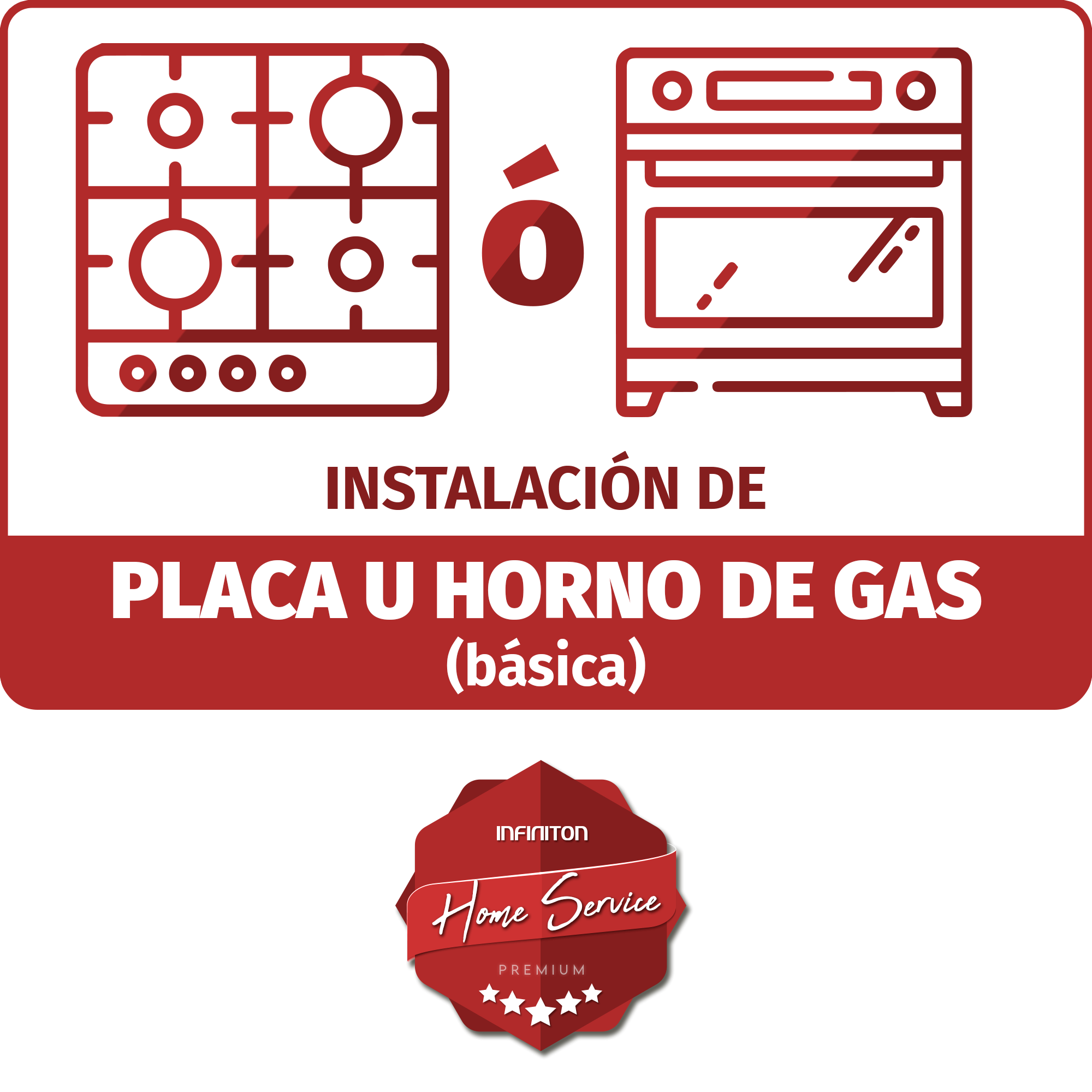 Instalación placa gas u horno gas