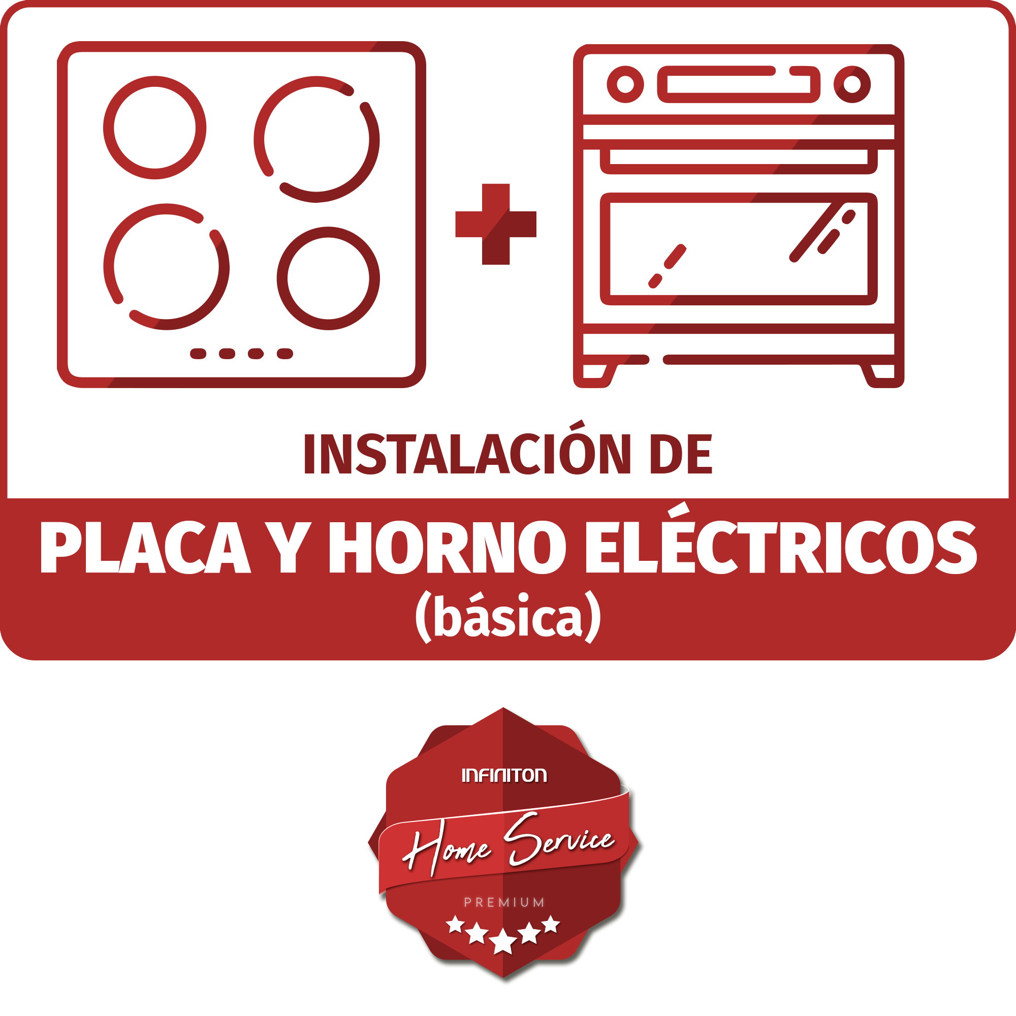 Instalación placa eléctrica + horno eléctrico