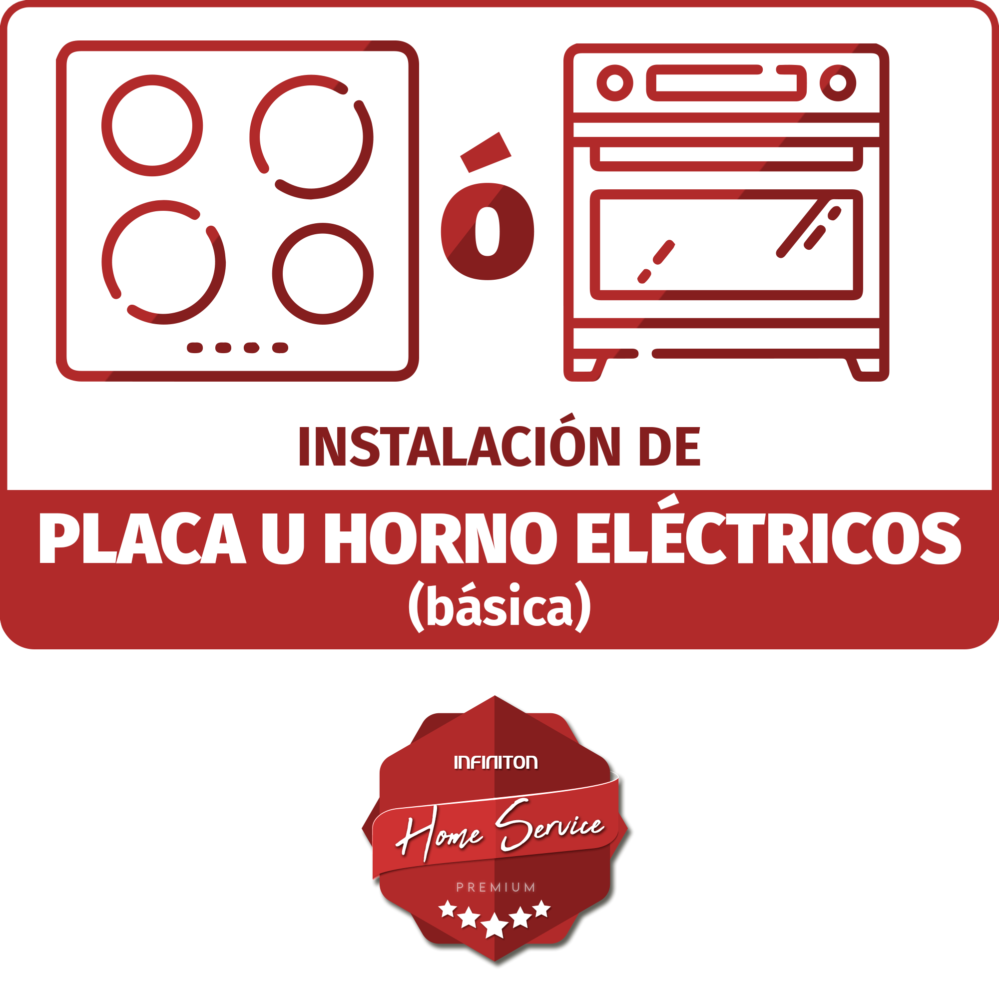 Instalación placa eléctrica u horno electrico