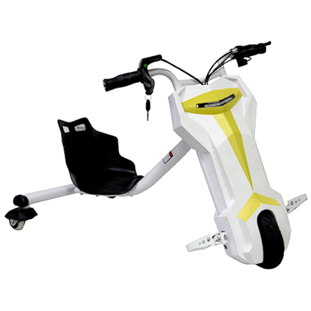 CRAZY BIKE WHITE-YELLOW